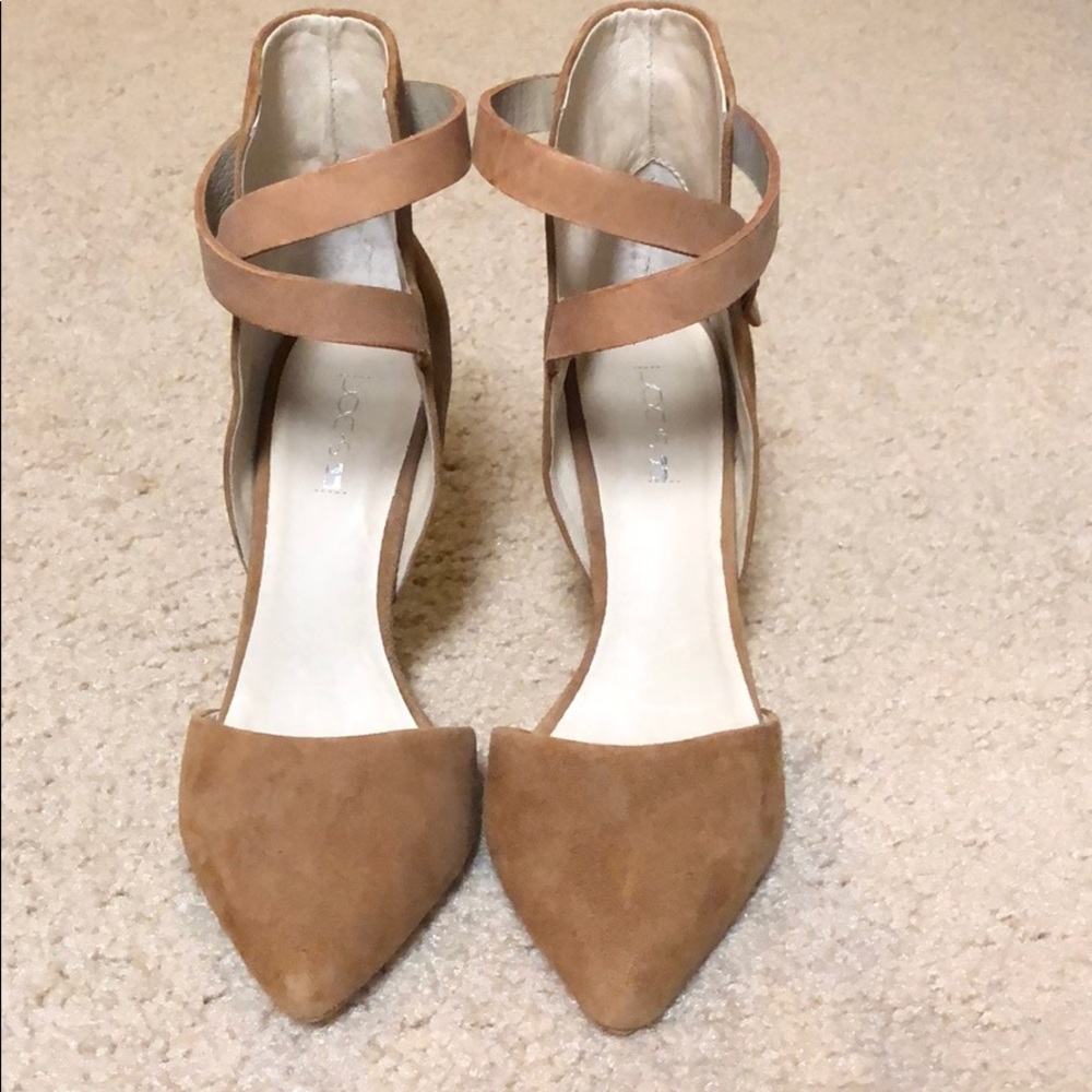 Joe’s suede high heels